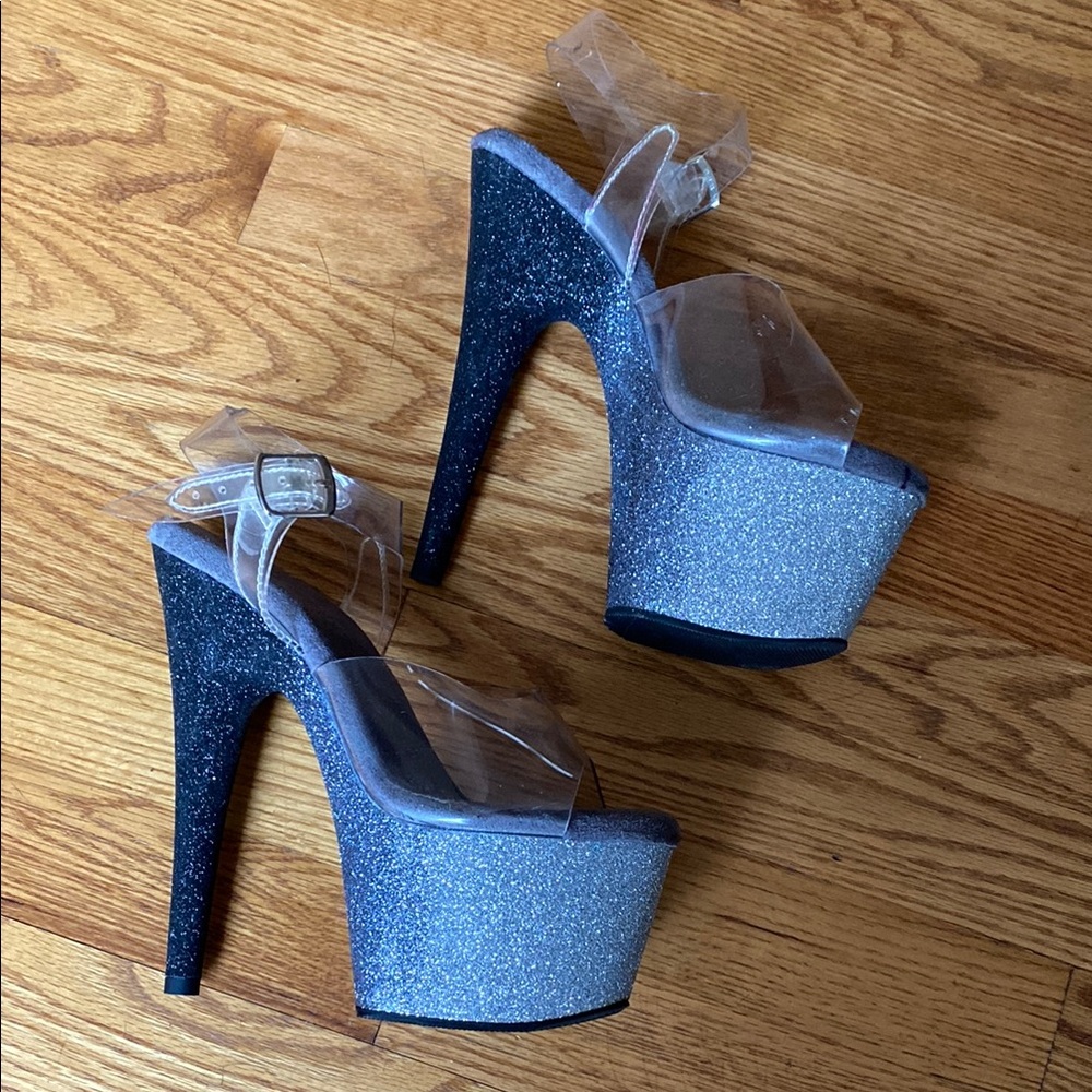 Pleasers dance heels